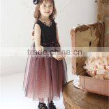 MGOO Elegant High Quality Black Little Girl Sequin Evening Dress Infant Party Dress Dot Tutu Gowns 5058 thumbnail-2