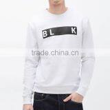 Fashion Men Latest Custom Design Stone Washed Sweatshirt Wholesale