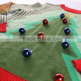Christmas Tree Design for Unisex Oem Knitting Sweater Wholesale Ugly Christmas Sweaters thumbnail-4