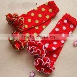 High Quality Baby Cute Ruffle Leg Warmers Of Children Legs Leg Warmers thumbnail-4