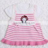 Baby Girl Summer Dress Stripe Knitting Dresses thumbnail-2