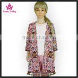 2016 Bohemian Tassel Style Kids Coat Teen Girls Fashion Overall For Winter Or Autumn thumbnail-2