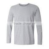 China Factory Direct Wholesale Plain Blank Long Sleeves Mens T-Shirt For Printing thumbnail-3