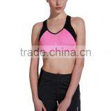 Top Quality Sexy Gym Mesh Sports Bra With Adjustable Strap thumbnail-1