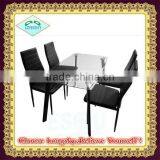 High Quality Modern Luxury Glass Dining Table and Dining Chair thumbnail-1