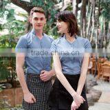 Juqian 2016 Oem Classic Unisex Sexy Chinese Restaurant Waiter/waitress Uniform Designs thumbnail-4