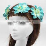 Big Flower Wedding Hair Wreath Bridal Headband,Hair Accessory thumbnail-4