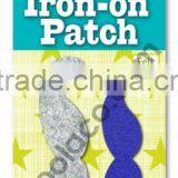 Mini Iron on Felt Patch Colorful Moustache Beard Fashion Accessories