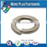 Made in Taiwan Lock Washer DIN 127 Form B Square End Spring Steel Bare Steel Zinc Plated thumbnail-5