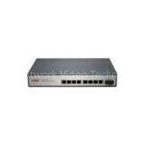 9 Port 10M 100M Switch With 4 Port POE+ and 1Port Fiber for Flexiable Application