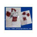 Home Decor Plastic Decorative Christmas Magnets , Beautiful Promotional Snowman Magnet thumbnail-1