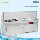 Buffet Stainless Steel Food Warmer,Buffet Bain Marie Food Warmer With Glass Shelf thumbnail-1