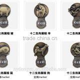 Zodiac Animal Golf Ball Marker and Hat Clip/yf Dragon Golf Ball Marker/copper Alloy Hat Clip