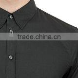 High Quality 2016 Men Business Black Long Sleeve Non-ironing Shirt thumbnail-2