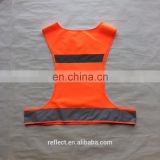 running safety vest reflective TC fabric