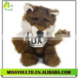Plush Wolf Hand Puppet For Adult