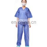 Protective Disposable SMS Scrub Suits for Doctors or Patient