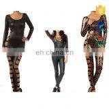 Mix Color Leather Xxxl Pvc Catsuit thumbnail-2