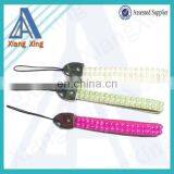 Solid Color Rhinestone Bead Cell Phone Wrist Strap for Sale thumbnail-1