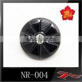 2015 New Shiny Gunmetal Color Single Rhinestone Button