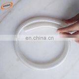 1/2 Inch Flexible PVC Clear Nylon Braided Hose / Food Grade Clear Braided Hose 1/2'' Inch for South American Market thumbnail-1