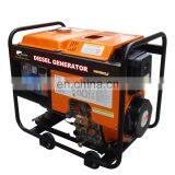 Open-type 5.5kw Air Cooled Silent Diesel Generator DG7000CLE (fulled Closed Type)