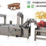 Continuous Yuca Chips Fryer Machine