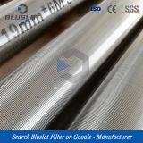 316 90 см труба для водяных скважин с треугольными проволочными фильтрами Johnson Screen