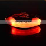New LED Multicolor Luminescent Silicone Strap Safety Warning Light Pet Collar thumbnail-3