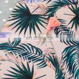 Wholesale Banana Green Leaf Pattern Custom Dining Table Runner for Party/Banquet Table Family Decoration thumbnail-5