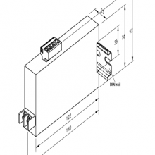 JD194-BS4U Electrical Measuring Single Phase ac Voltage Transducer With Analog Output thumbnail-4
