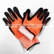 Micro Foam Nitrile Coated Oil Resistant Anti Cut Work Gloves U2 ANSI Level 5 Cut Safety Glove EN388 Guantes Anticorte De Nitrilo thumbnail-2
