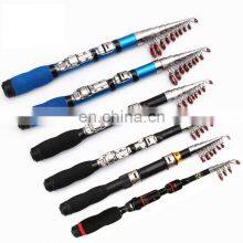 Amazon Hot Sales Mini Fishing Rod 1m-2.3m Glass Pocket Fishing Rod XH Super Hard Fishing Rod