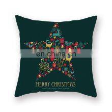 Trendy Merry Christmas Autumn Thanksgiving Home Cushion Polyester African Case Luxury Pillow Cover thumbnail-5