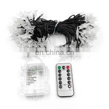 LAMHO Led Outdoor Waterproof Remote IP44 8 Functions Battery Fairy Warm White Decor Strings With Light thumbnail-1