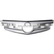 OEM 2048800023 Front Hood Grille Assembly Silver for Mercedes-Benz C W204 SPORT 2009-2014 thumbnail-2