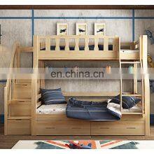 Lowest Price Kids Bedroom Furniture Solid Wood Bunk Bed Children Bunk Bed for Kids thumbnail-4
