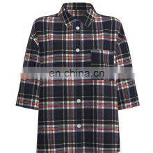 2022 Best Sale BCI Cotton Yarn Dyed Flannel Design For Autumn Winter