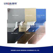 Vertical Blinds Shade Automatic Motorised Window Vinyl New Design 100% Polyester White Vertical Pattern French Window Customized thumbnail-5