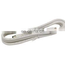 JIS Standard CATV 75Ohm Coaxial Cable RG6 Coaxial TV Cable 5C-FB 4P Cable With Nickel Plated Connector