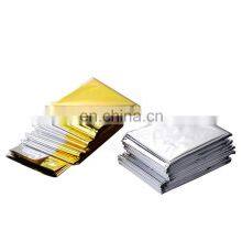 First aid blanket PET film waterproof thermal accident blanket first aid emergency blanket