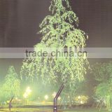 2013 hot sale 3m white green branches willow led tree light