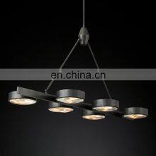 MONTESQUIEU Modern Decoration Industry Metal Line Glass Circular Chandelier Living Room Hotel Home Decoration Lighting Fixtures thumbnail-2