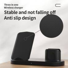 New Technology Product Cheap 3 In 1 Wireless Charger 20W Fast Charging Station For Iphone thumbnail-5