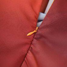 Strapless Hollowed Out Backless Color Blocked Long Dress, Sleeveless Wrapped Chest Print, Women's Split and Large Swing Vacation Beach Dress thumbnail-3