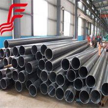 Round Black Carbon Steel Pipe Erw Round Steel Tube thumbnail-5