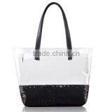 Ladies Transparent Handbag/pvc Tote Bag/pvc Waterproof Bag Quality Choice thumbnail-3