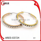 most salable products indian gold earrings designs stainless steel hoop earrings                        
                                                                                Supplier's Choice