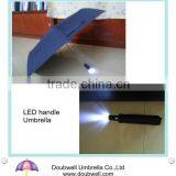Automatic Open Flashlight LED Umbrella