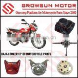 Bajaj Boxer CT100 Motorcycle Spare Parts Headlight, Cylinder,crankshaft thumbnail-1